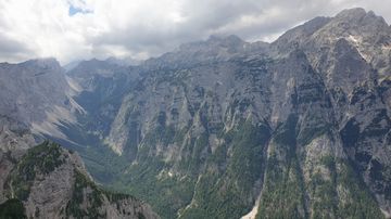 Die julianischen Alpen in Slowenien
